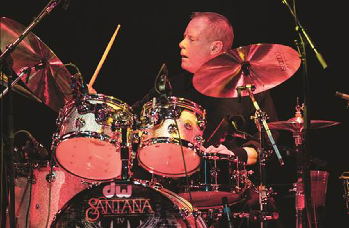 Michael Shrieve proud of Santana showcase Goldmine Magazine Record