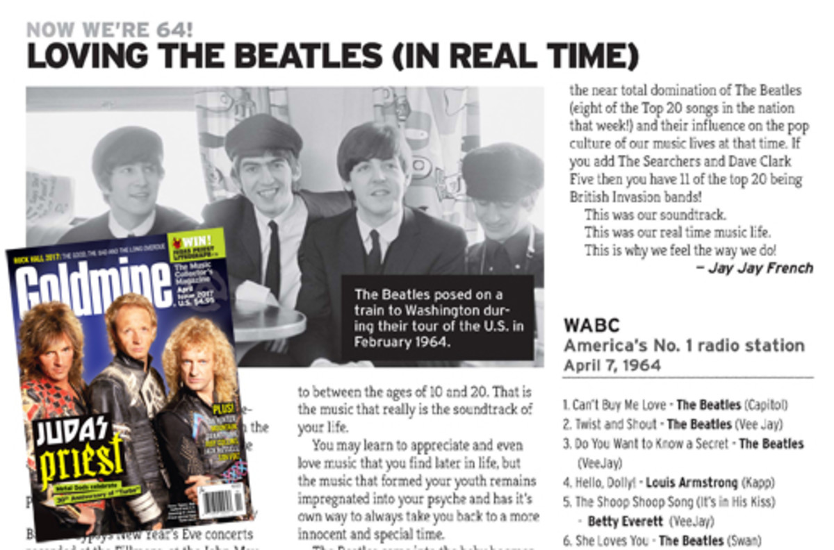 Jay Jay French Debuts Beatles Column For Goldmine Goldmine Magazine Record Collector Music Memorabilia Jay Jay French Debuts Beatles Column For Goldmine Goldmine Magazine Record Collector Music Memorabilia