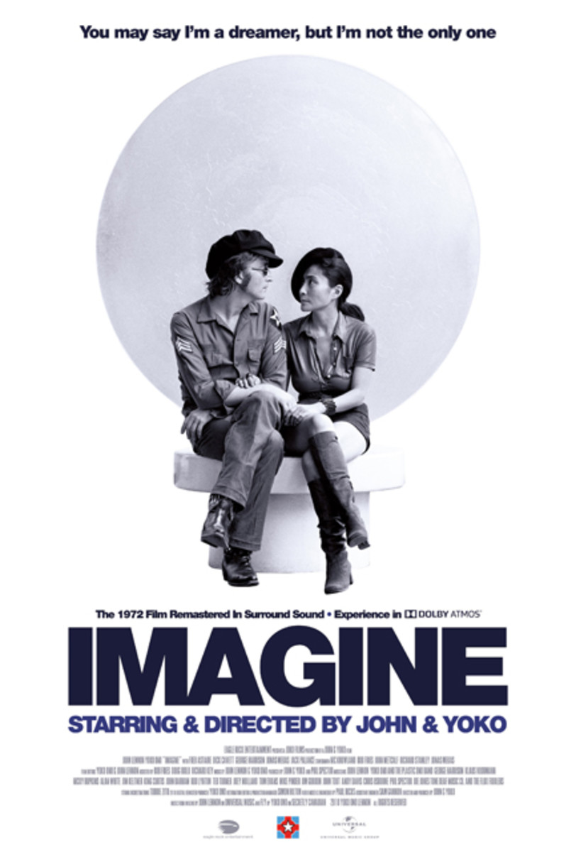  John Lennon and Yoko Ono’s Imagine film, which has undergone a masterful restoration job and includes bonus footage, opens in theaters worldwide on September 17th.
