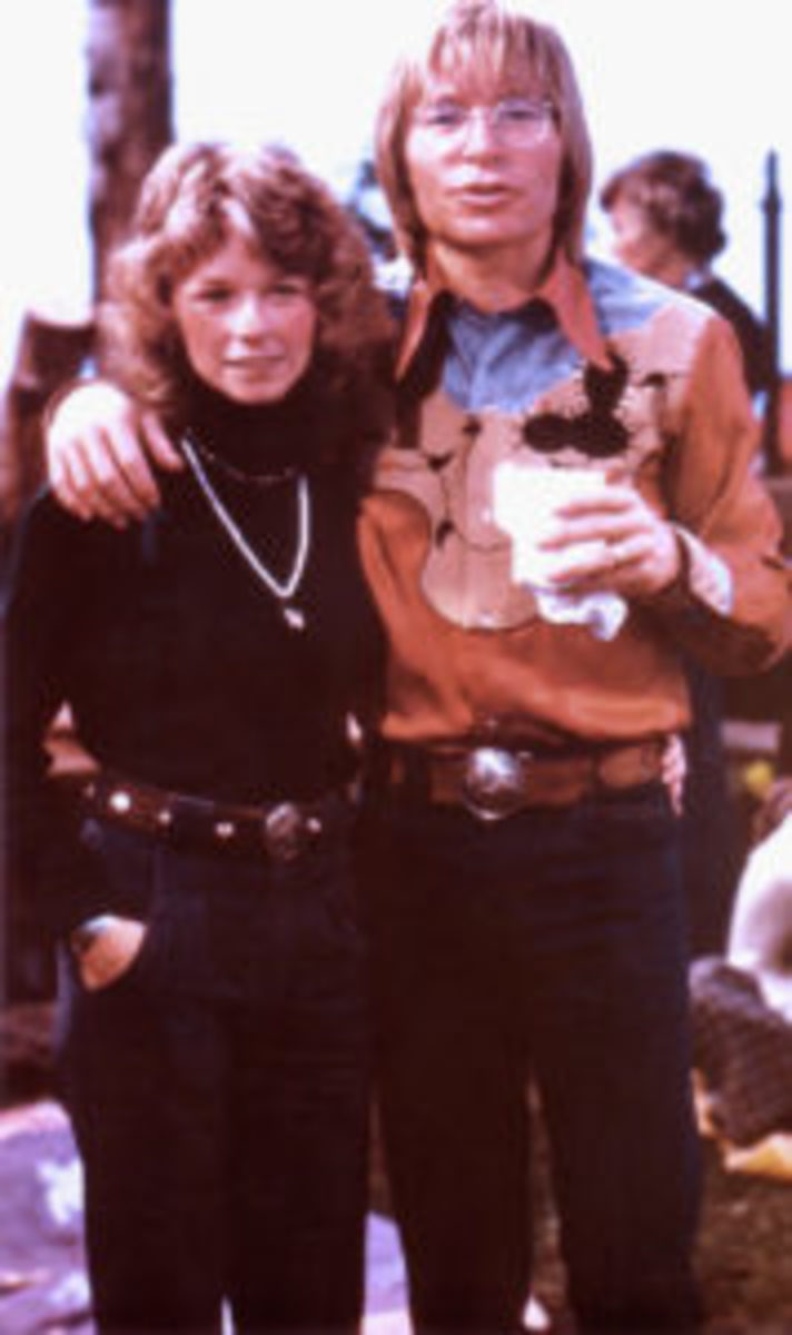  Anna Zapp with John Denver. All images courtesy of Anna Zapp.