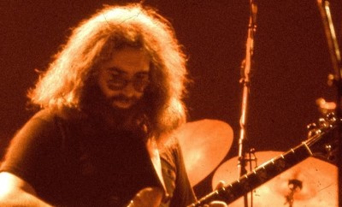 Jerry Garcia, image courtesy of Jerry Garcia Music Arts.