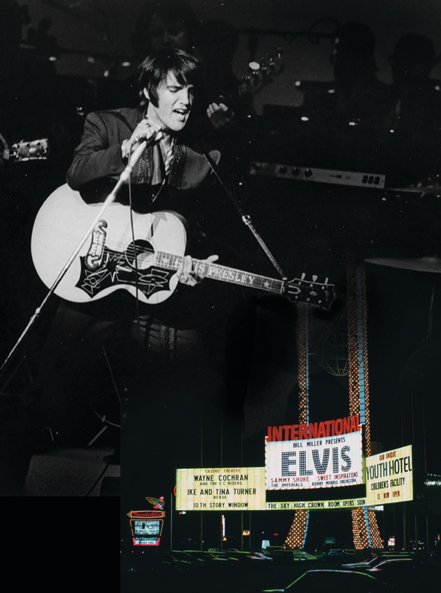  Elvis in Vegas, 1969. Images by Bob Klein/©Elvis Presley Enterprises.