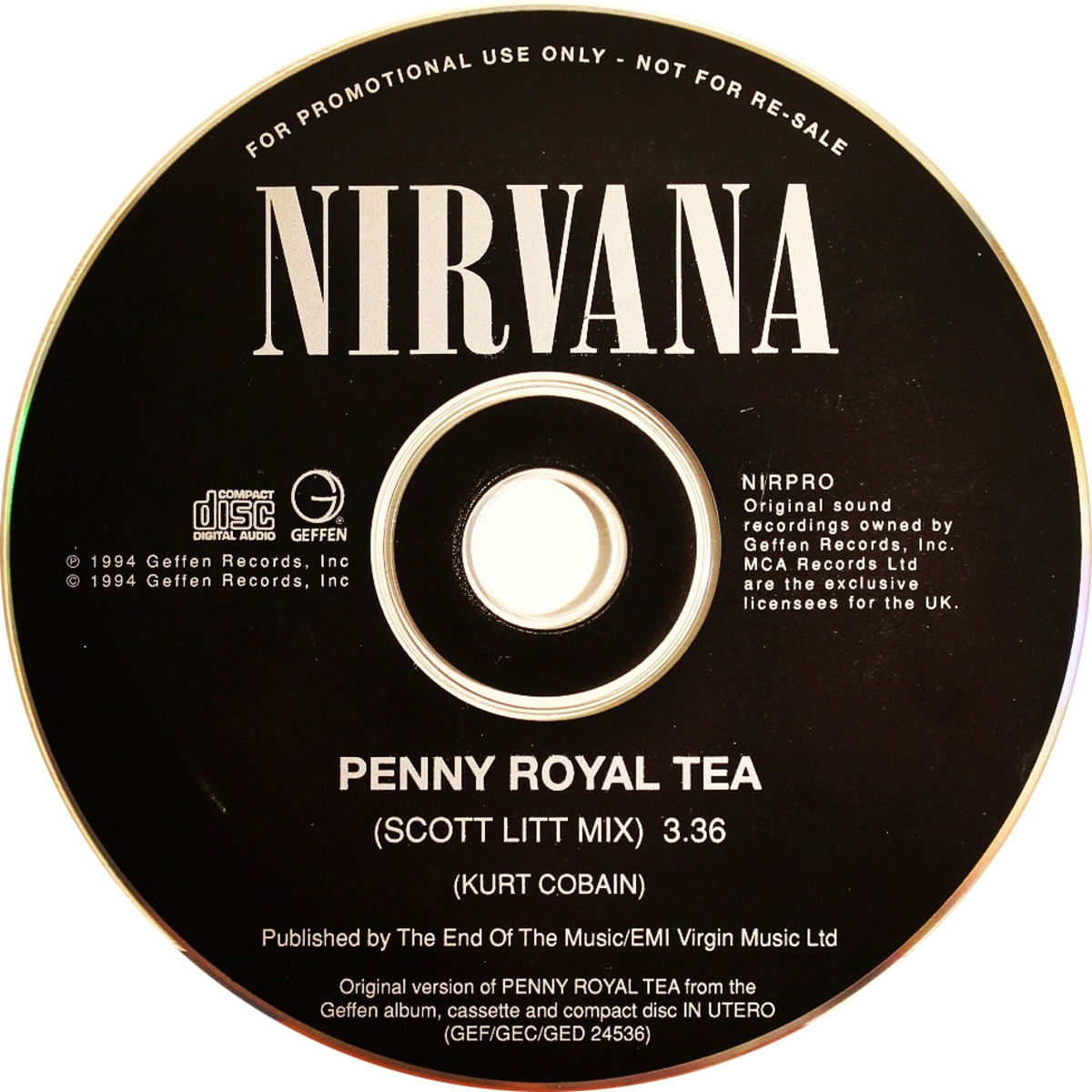 Pennyroyal-Tea - UK - CD - Promo