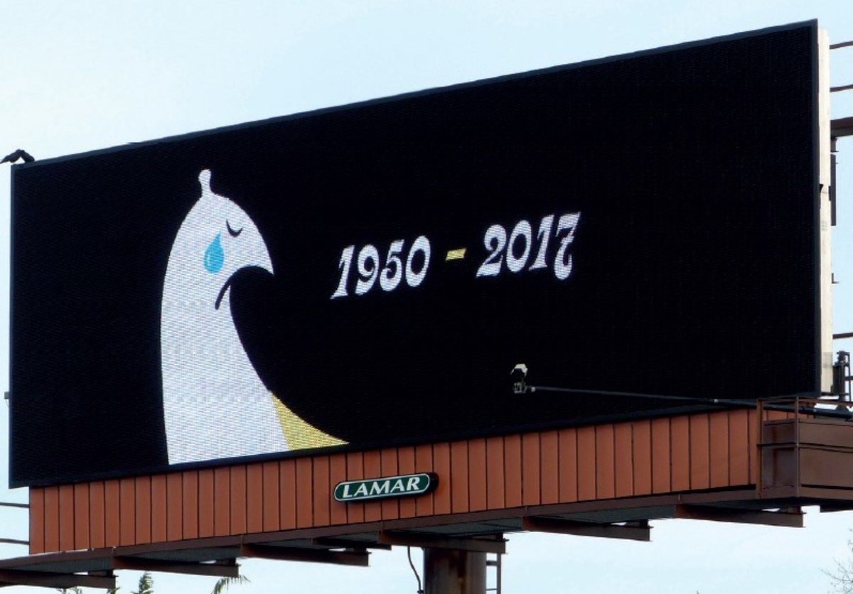 Billboard photo by Randy Fung, courtesy of Louise Poynton and Unicorn