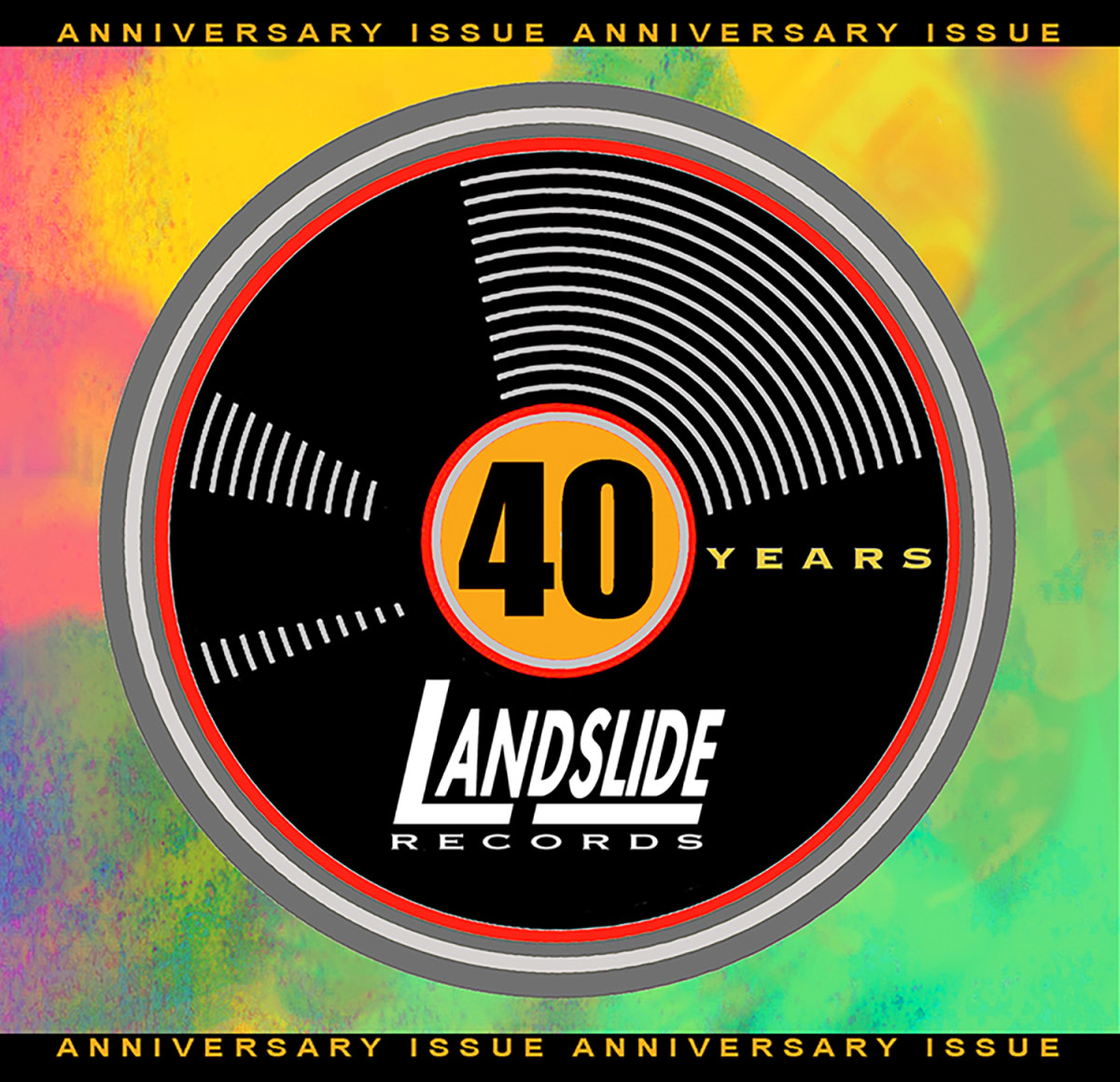 Landslide Records 40th Hi-Res Cover