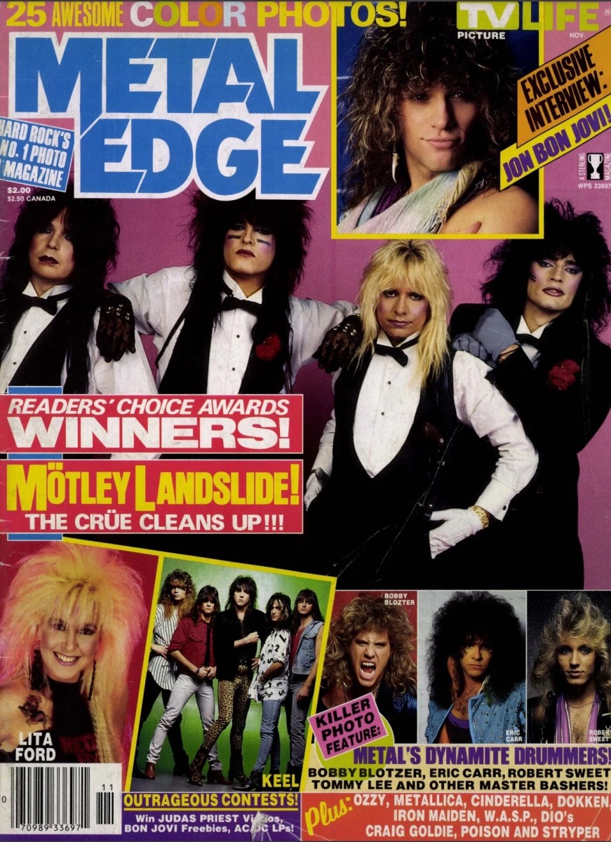 1980s Heavy Metal Mag Metal Edge Is Back Goldmine Magazine Record 1980s-heavy-metal-mag-metal-edge-is-back-goldmine-magazine-record