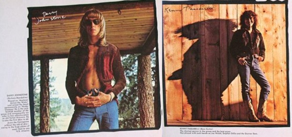Davey Johnstone and Kenny Passarelli, Elton John’s “Rock of the Westies” album liner, 1975