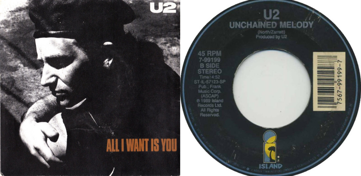 U2 (Island Records 45 K-805)