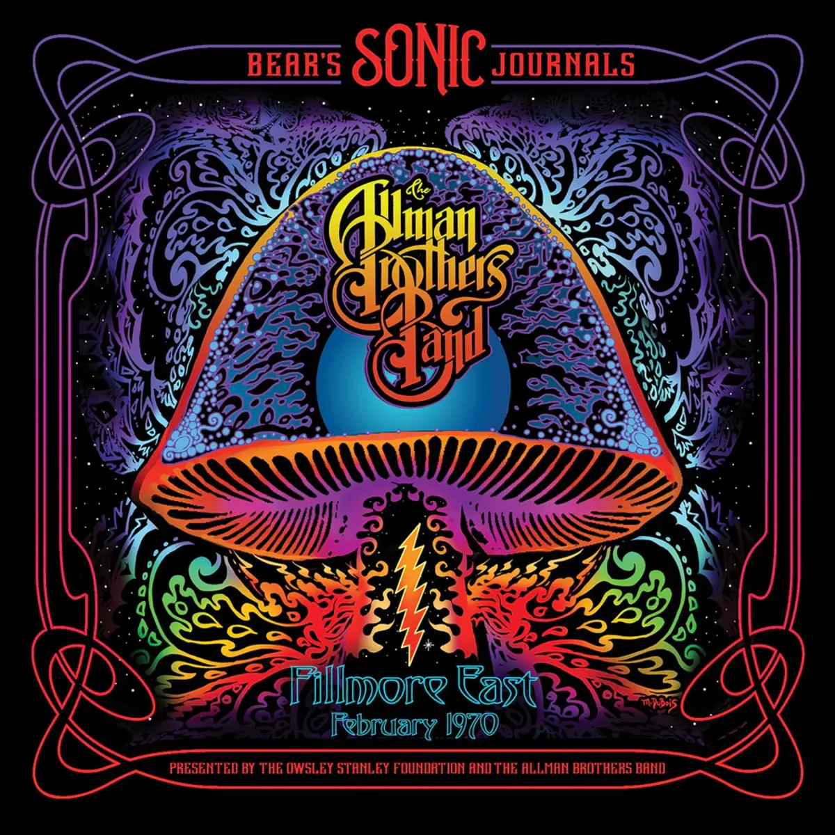 The Allman Brothers Band's "Bear's Sonic Journals: Fillmore East, February 1970 now comes on pink vinyl for a campaign to support cancer patients and their caregivers.