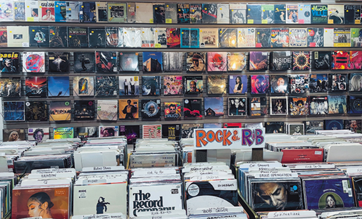 Dearborn Music's "Wall of Sound"