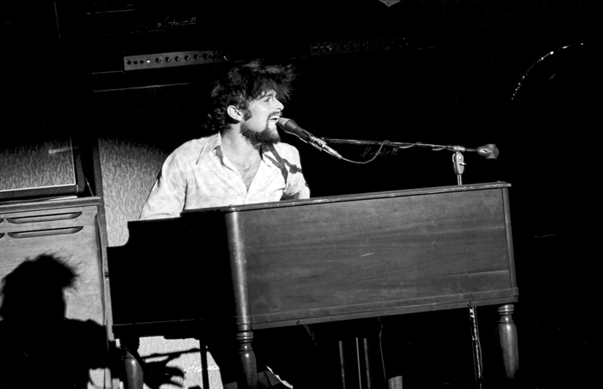 Lead vocalist, keyboardist, composer, and arranger for Vanilla Fudge, Mark Stein performs with the Fudge at the Music Hall in Houston, TX, March 31, 1968. (Photo by Jeff Hochberg/Getty Images)