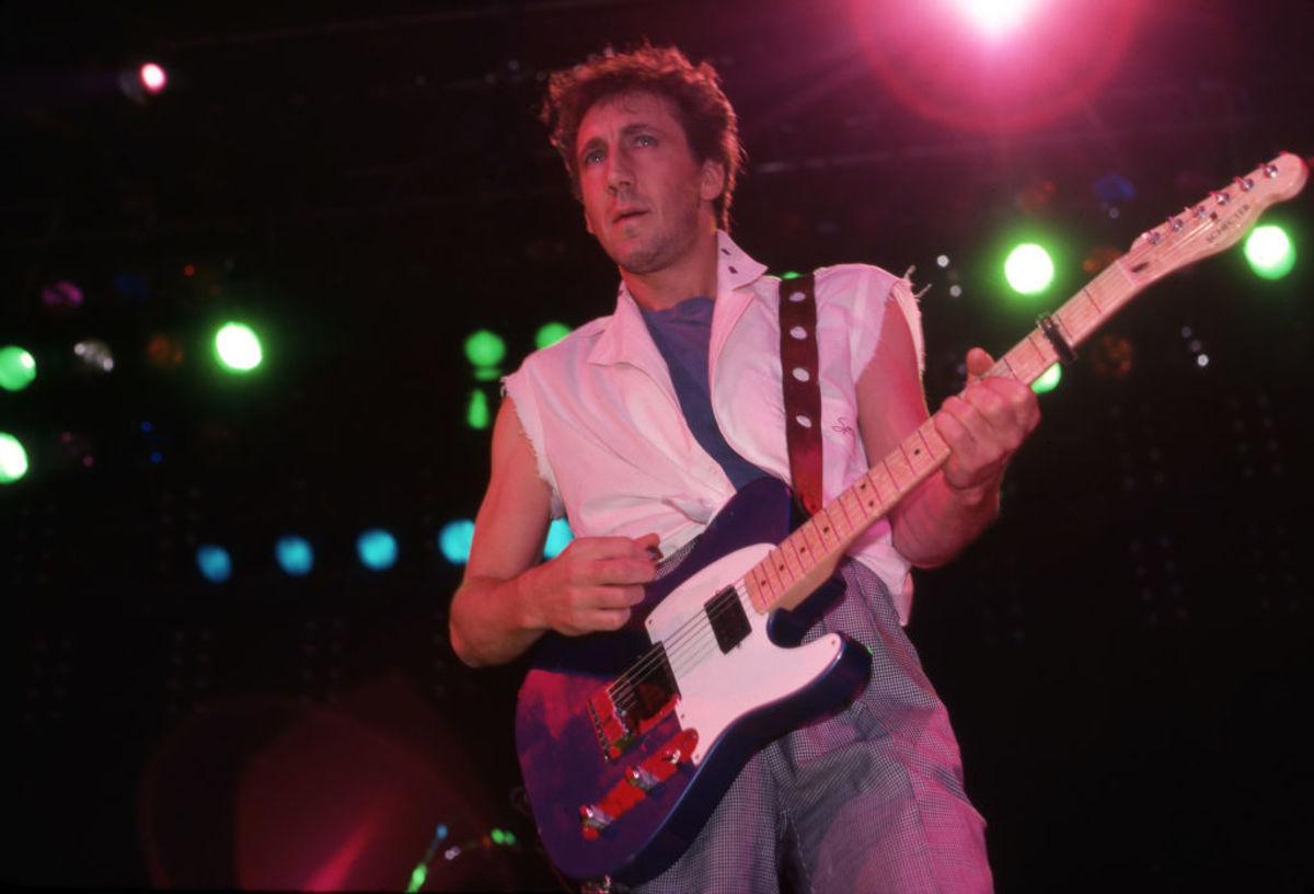 Townshend, at the Rosemont Horizon, October 5, 1982, in Rosemont, IL. (Photo by Ross Marino/Getty Images)