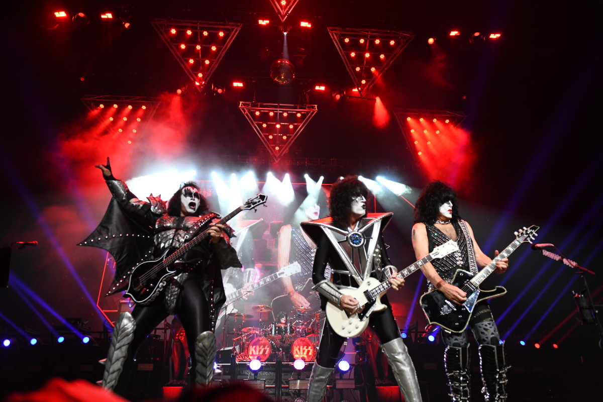 KISS, May 14 in Hartford, CT. Photo by Frank White.