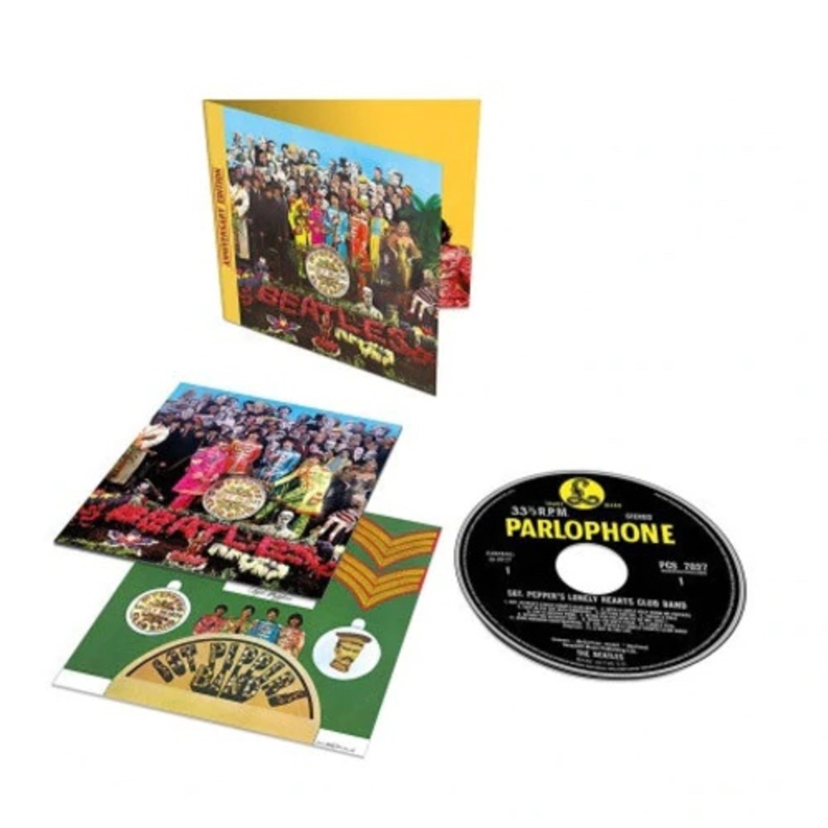 The 2017 CD release of the 50th Anniversary Edition of Sgt. Pepper, remixed and remastered.