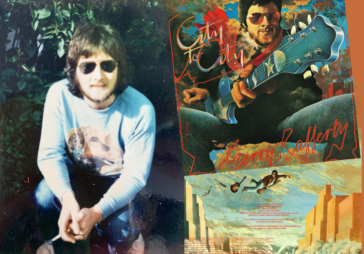 Cherishing the Gerry Rafferty album "City to City" Goldmine Magazine Record Collector & Music