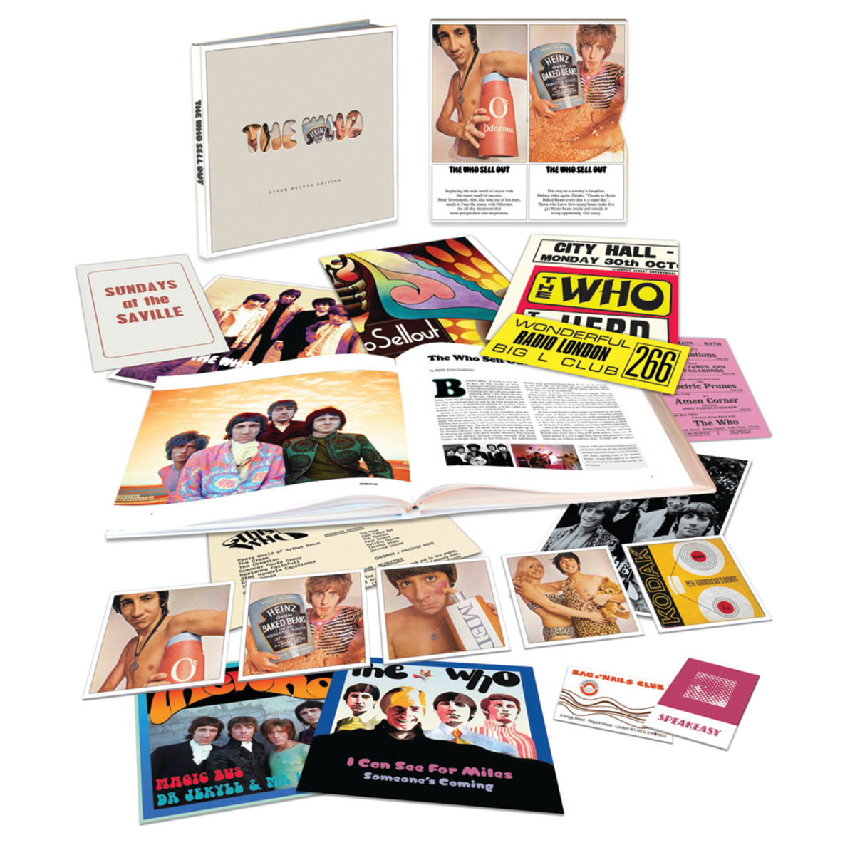 The Who Sell Out super deluxe edition comes as advertised, as one of the most complete box sets to be released in 2021. The reissue also comes in other less elaborate formats.