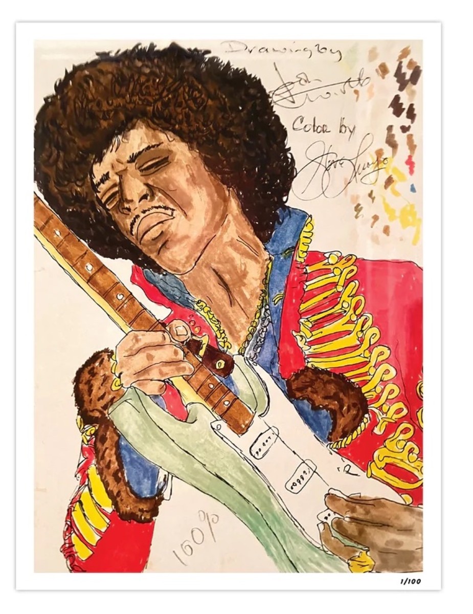Entwistle/Luongo's Hendrix art.