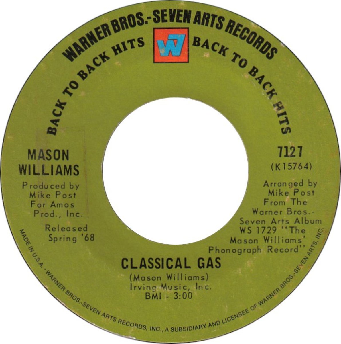 mason-williams-classical-gas-warner-bros-back-to-back-hits