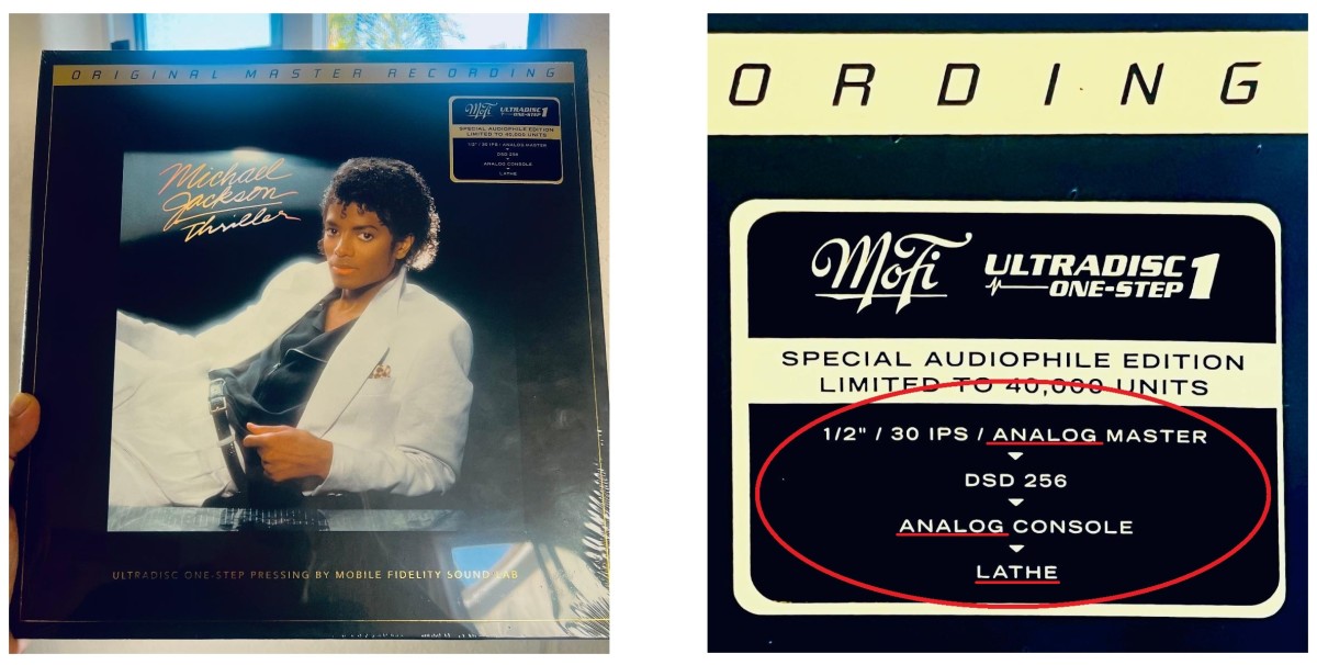 Michael Jackson - Thriller – Mobile Fidelity Sound Lab