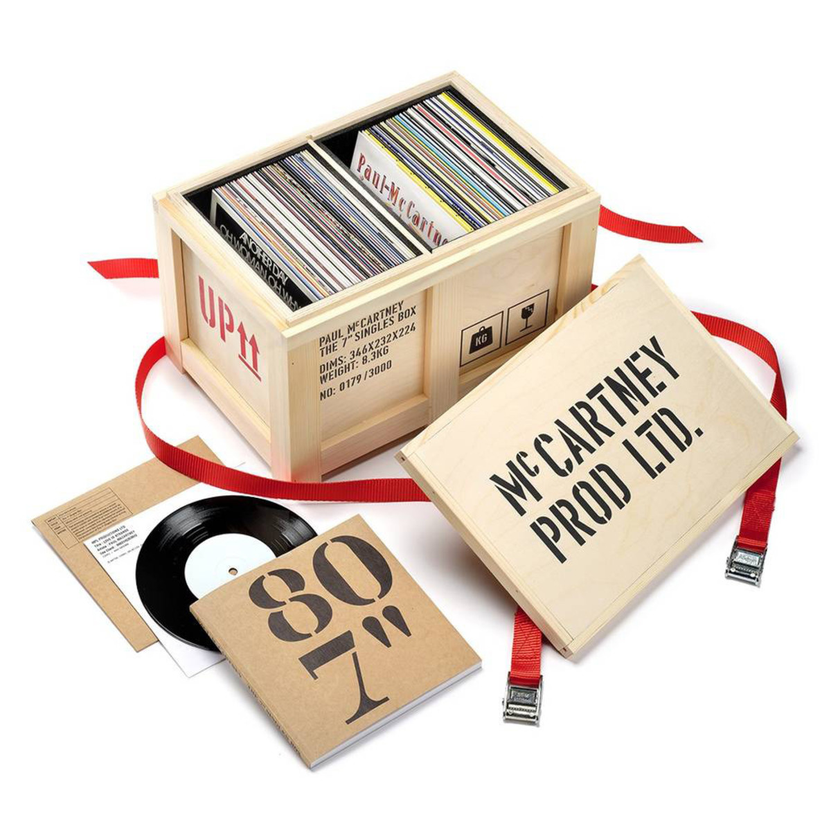 The Paul McCartney 7” Singles Box is a onceinalifetime release
