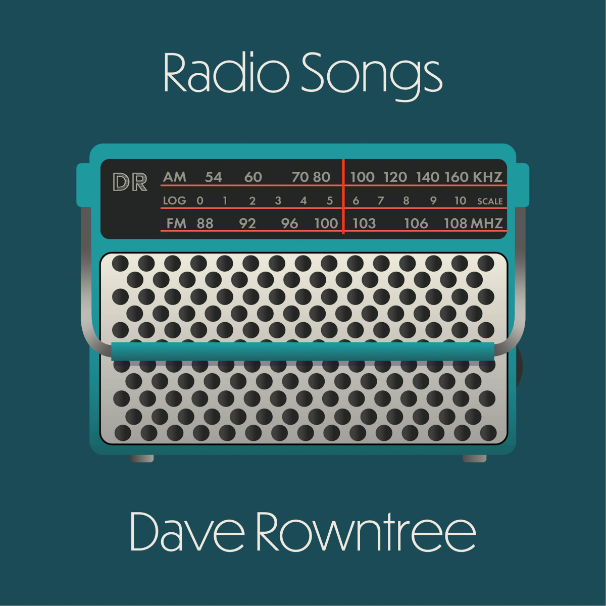 Dave Rowntree -- Radio Songs album cover art