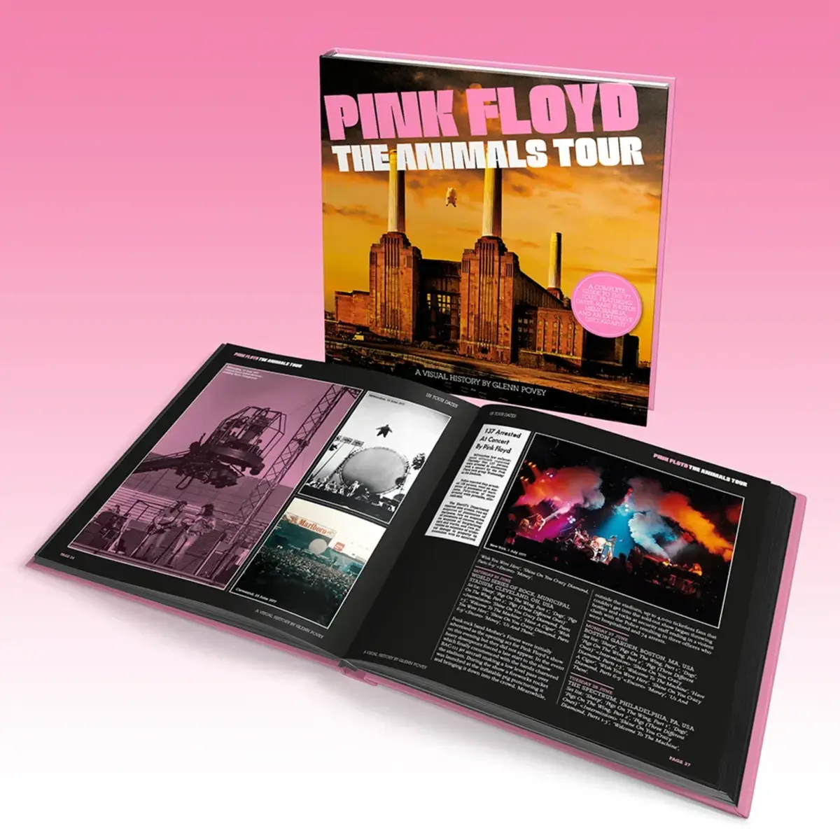 Visual history on Pink Floyd's Animals tour makes a grand coffee-table book - Goldmine Magazine: Record Collector & Music Memorabilia Visual history on Pink Floyd's Animals tour makes a grand coffee-table book - Goldmine Magazine: Record Collector & Music Memorabilia