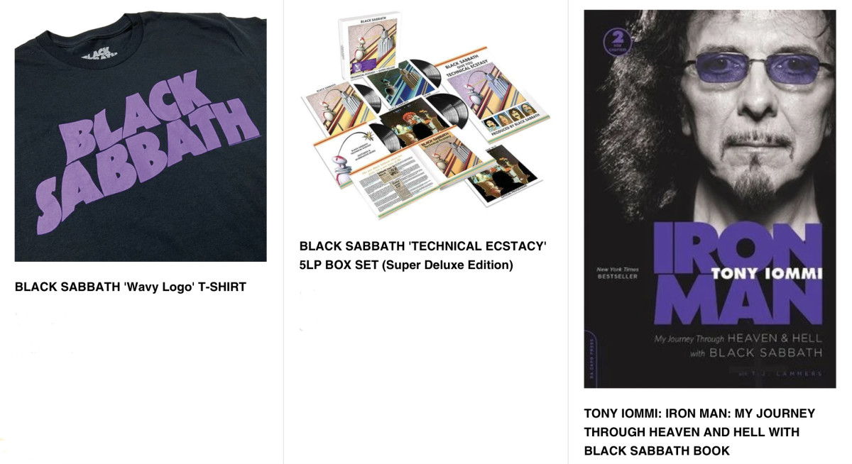 Limited-edition Black Sabbath picture disc box set coming in