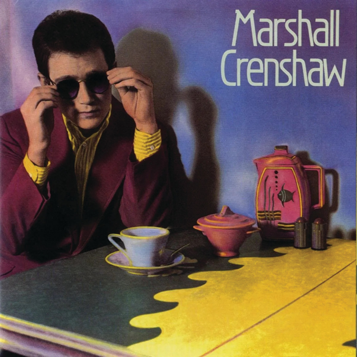 The original cover of the Marshall Crenshaw's 1982 self-titled debut album.