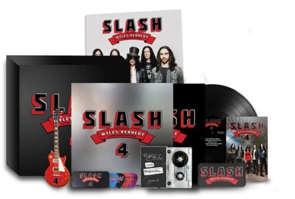 SLASH '4' FEAT. MYLES KENNEDY AND THE CONSPIRATORS BOX SET has all the goods