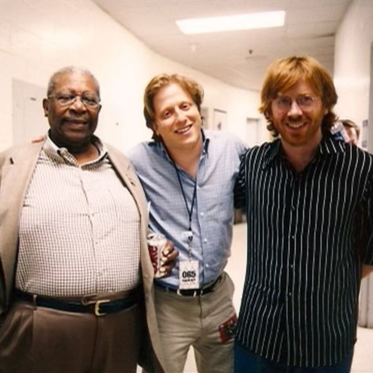 Peter Shapiro with B.B. King (left) and Trey Anastasio (right). Photo courtesy Peter Shapiro