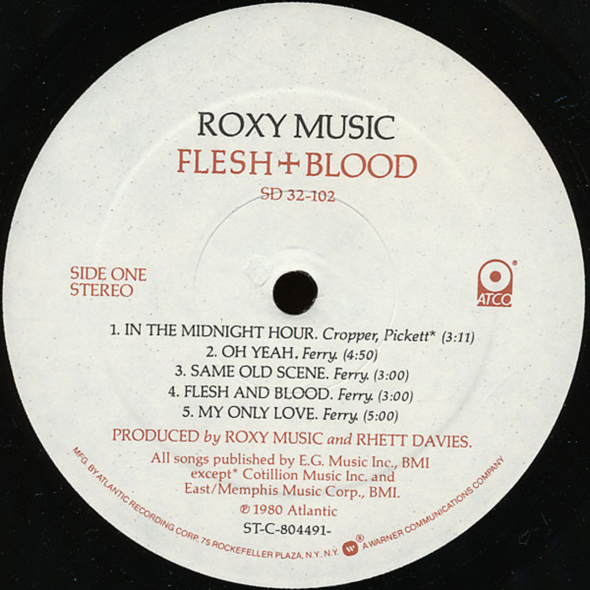 Roxy Music Side A