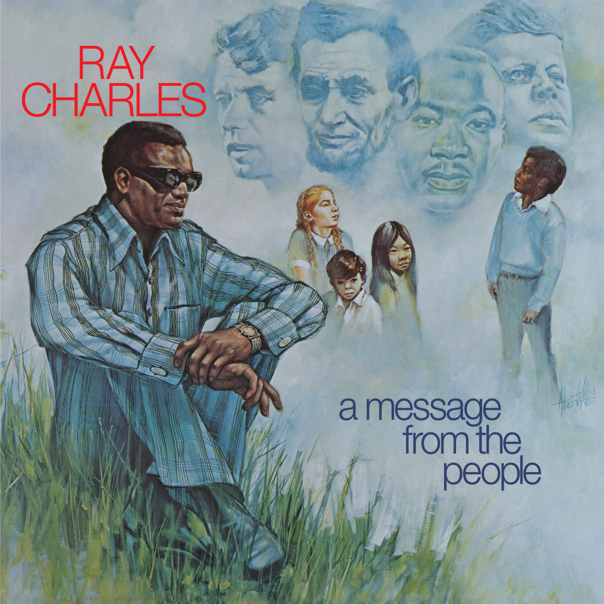 Ray Charles' 1972 LP - A Message from the People