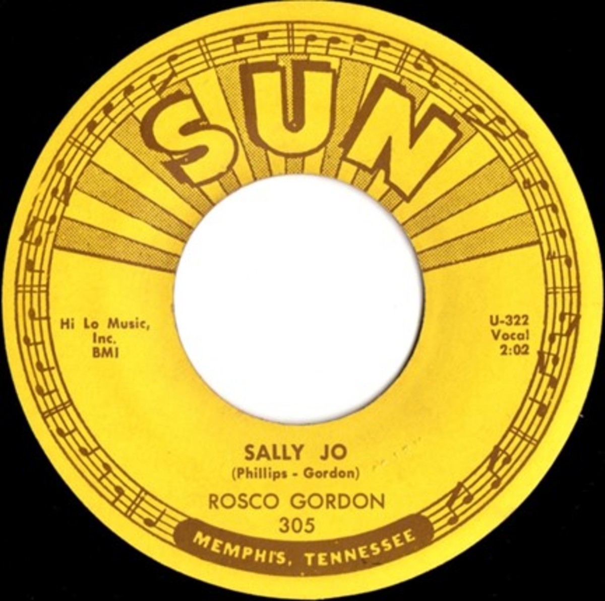 Rosco Gordon and the mystery of Sun 305 record - Goldmine