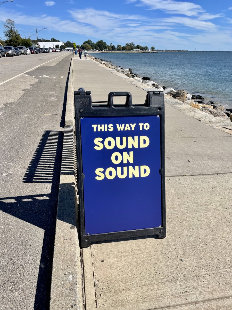 Walkway to the West Entrance of Sound on Sound. Photo: Ray Chelstowski