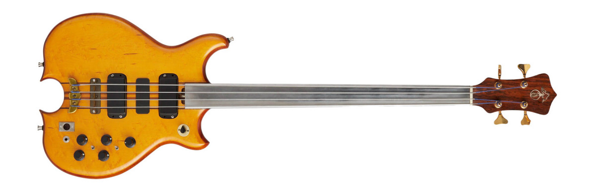 Rumours Alembic “continuously fretted” bass guitar