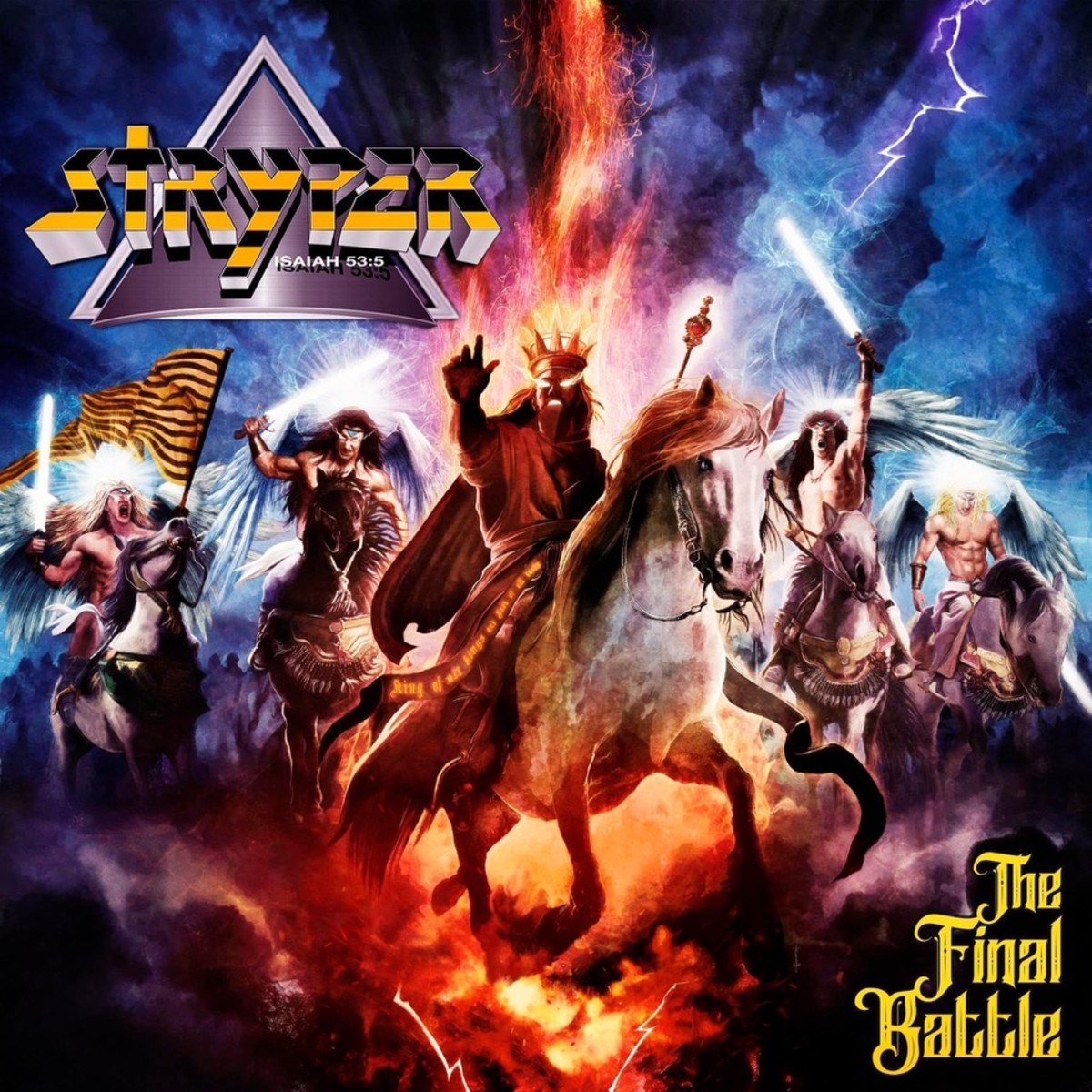 Stryper album The Final Battle, released October 21, 2022 as a 2-LP set.