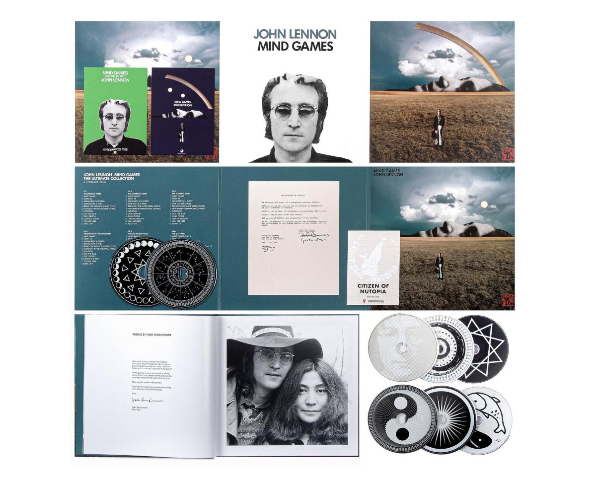 JOHN LENNON MIND GAMES - Standard Deluxe