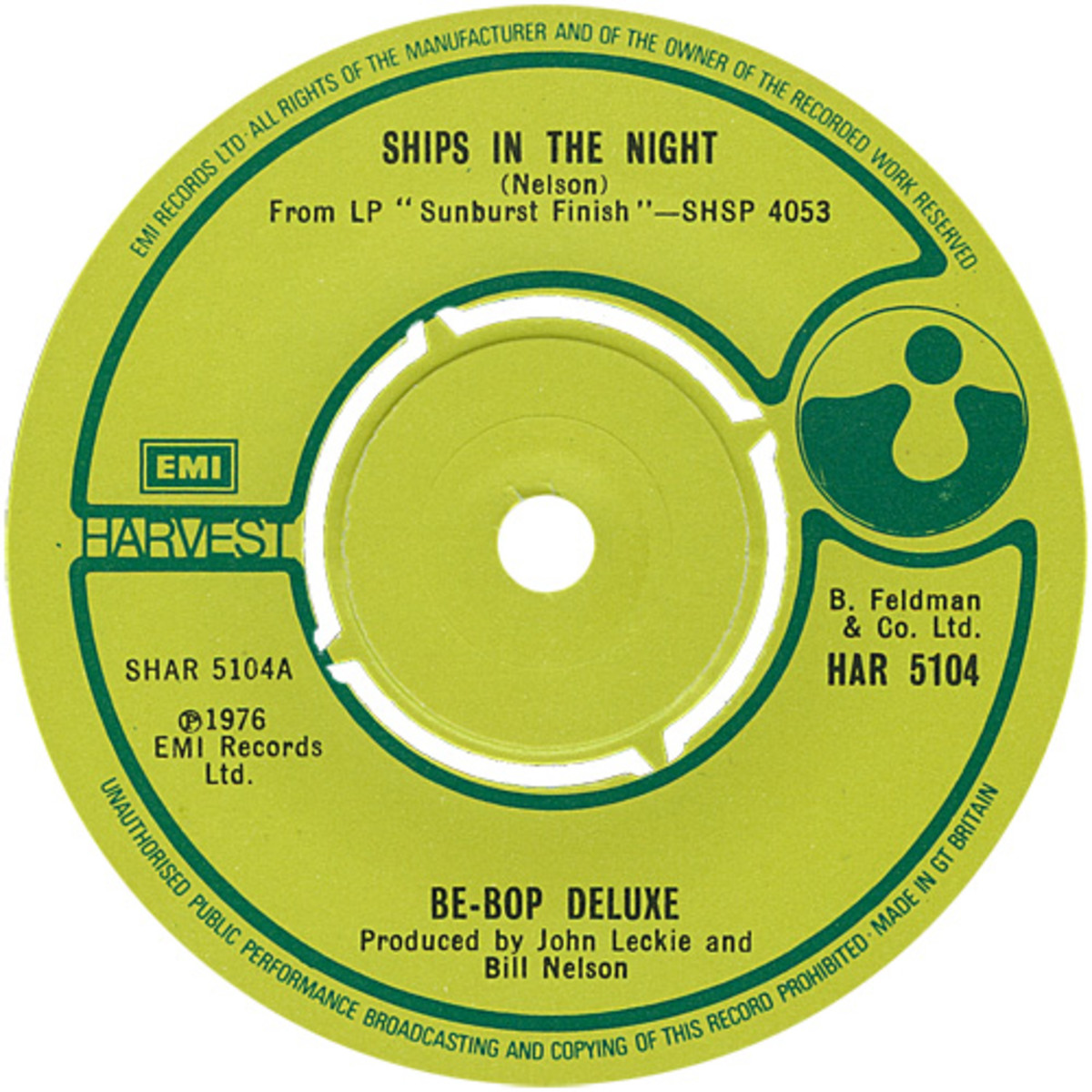 Bill Nelson of Be-Bop Deluxe on being proud but not too