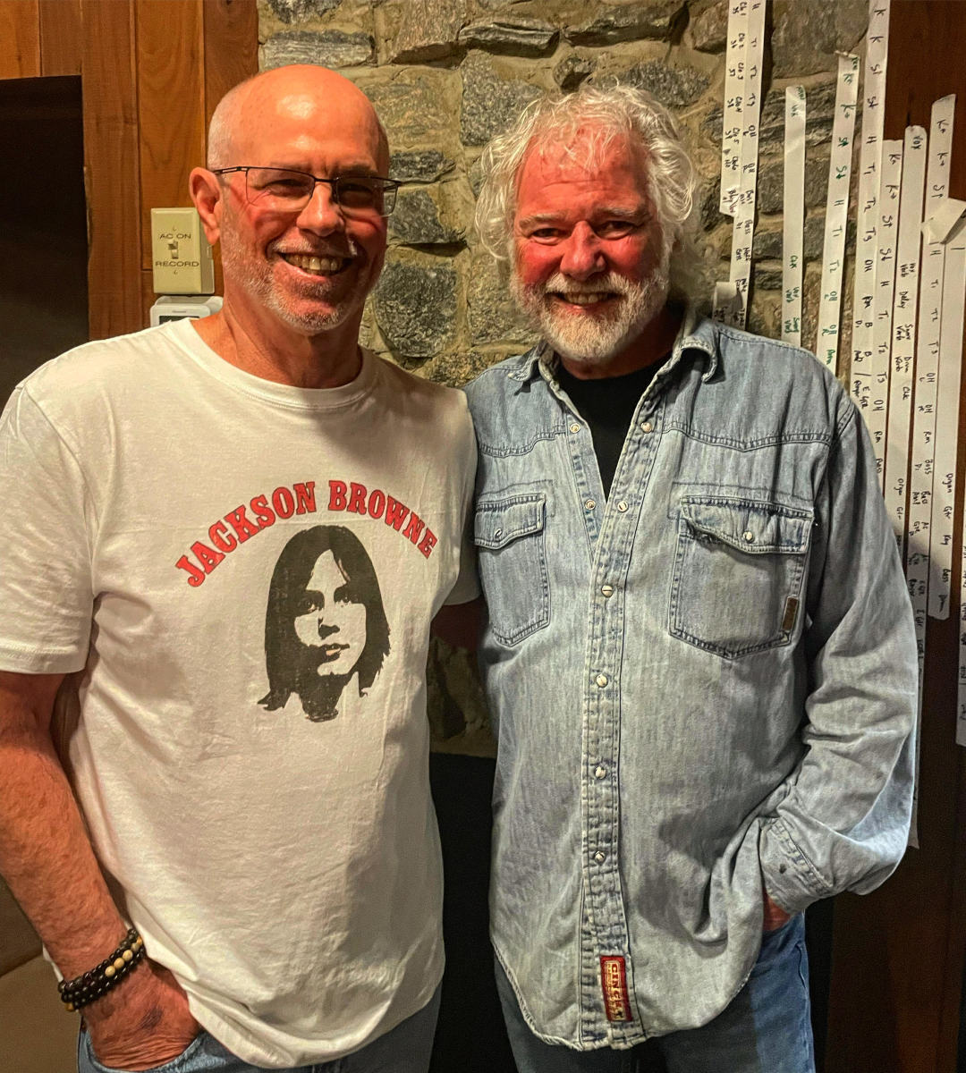 (L-R) John Lynskey and Chuck Leavell. 